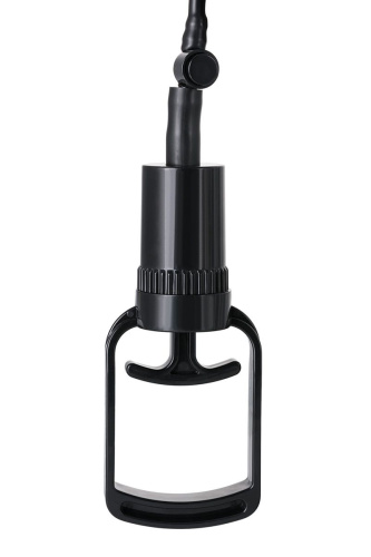Toyfa A-Toys Vacuum pump - Вакуумная помпа с эрекционными кольцами в комплекте, 27.5х7 см