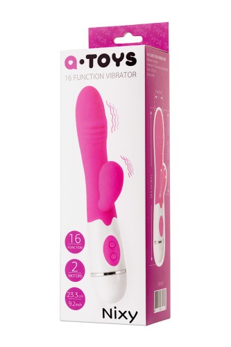 Toyfa A-Toys - Нереалистичный вибратор, 23.3х4 см (розовый)