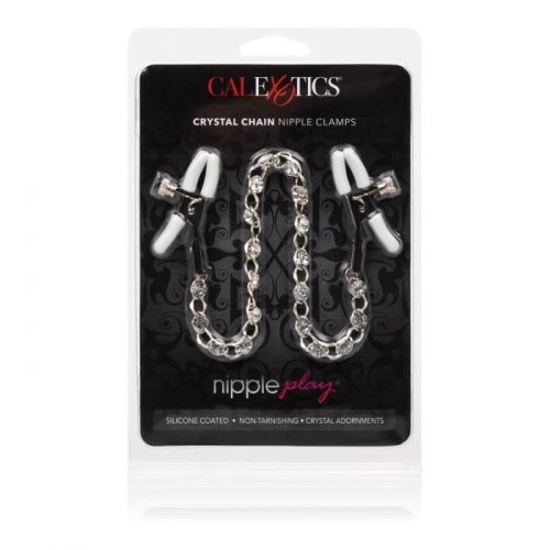 CalExotic Crystal Chain Nipple Clamps затискачі для сосків - купити в Києві, Україні