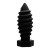 Tom of Finland Screw U Anal Plug - большая анальная пробка, 19х7 см