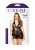 Кружевной пеньюар с открытой спиной и стринги Fantasy Lingerie, XL/ХХL (черный) Кружевной пеньюар с открытой спиной и стринги Fantasy Lingerie, XL/ХХL (черный)