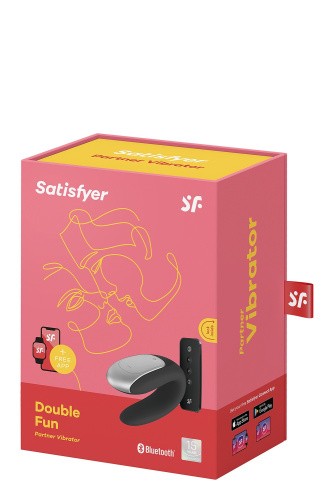 Вибратор для пар Satisfyer Double Fun