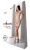 Мини-платье с вертикальным узором Passion BS097, One Size Мини-платье с вертикальным узором Passion BS097, One Size