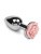 Пикантные Штучки Rose Small - маленькая анальная пробка с розой в основании, 6х3 см (розовый) Пикантные Штучки Rose Small - маленькая анальная пробка с розой в основании, 6х3 см (розовый)