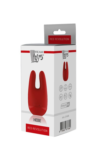 Dream Toys Red Revolution Hebe - Вібростимулятор, 10,6 см (червоний) - купити в Києві, Україні