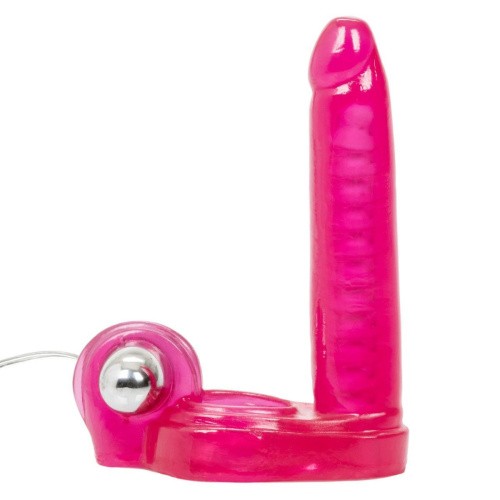 CalExotic Ultimate Triple Stimulator - насадка для двойного проникновения, 13х3 см (розовый)