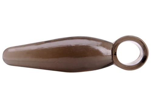 Topco Sales Bottoms Up Finger Rimmers - Анальная пробка малая, 7х2 см (серый)