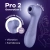 Satisfyer Pro 2 Generation 3 - Вакуумный клиторальный стимулятор (фиолетовый) Satisfyer Pro 2 Generation 3 - Вакуумный клиторальный стимулятор (фиолетовый)