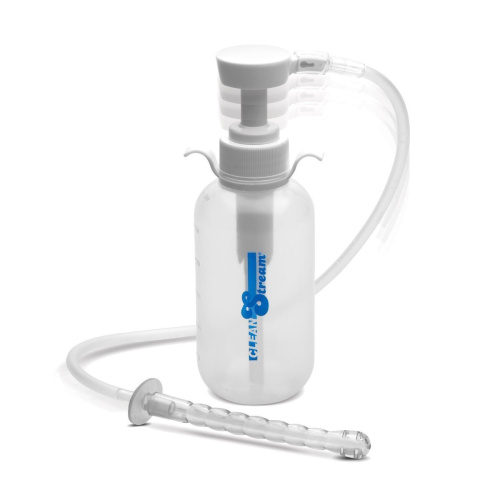 CS Pump Action Enema Bottle with Nozzle - Анальный душ (прозрачный)