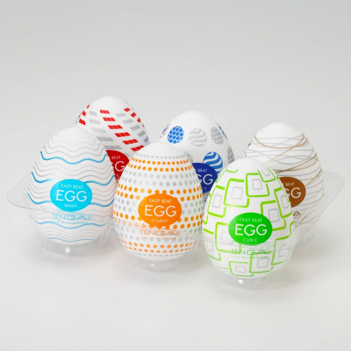 Набор мастурбаторов-яиц Tenga Egg Variety Pack - Standard, 6 шт