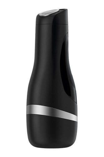 Satisfyer Men Classic - Класичний мастурбатор в тубусі( сріблястий), 21х6 см - купити в Києві, Україні