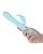 Pillow Talk Lively Teal - Роскошный вибратор с кристаллом Сваровски для точки G, 24х3.7 см (бирюзовый)