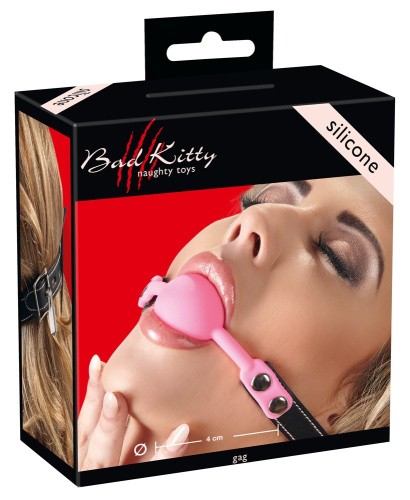 249187 Pink Gag Silicone - Кляп (розовый)