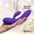 FeelzToys Lea Rabbit Vibrator - Гибкий вибратор кролик с двумя моторами, 17х3.8 см (фиолетовый) FeelzToys Lea Rabbit Vibrator - Гибкий вибратор кролик с двумя моторами, 17х3.8 см (фиолетовый)