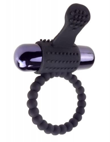 Pipedream Fantasy C Ring Vibro Super Ring - виброкольцо, 6х3.2 см (черный)