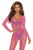 Бодистокинг SoftLin Bodystocking 2061, pink - One Size Бодистокинг SoftLin Bodystocking 2061, pink - One Size