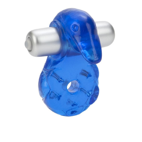 CalExotics Micro Vibe Arouser Duckie - виброкольцо, 7х1 см (синий)