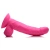 Pop Peckers 7.5" Dildo With Balls - Pink - Фаллоимитатор, 21,5 см (розовый)