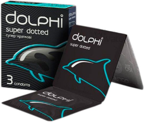 Dolphi Super Dotted №3, 3 шт