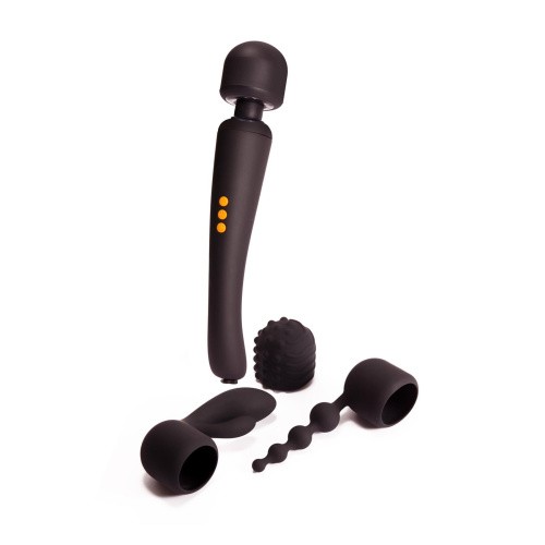 Pornhub Supercharge Wand Set-вібромасажер з насадками - купити в Києві, Україні