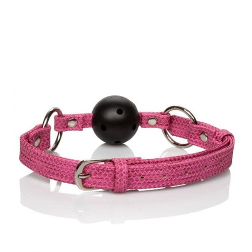 CalExotics Tickle Me Pink Ball Gag - кляп с шариком