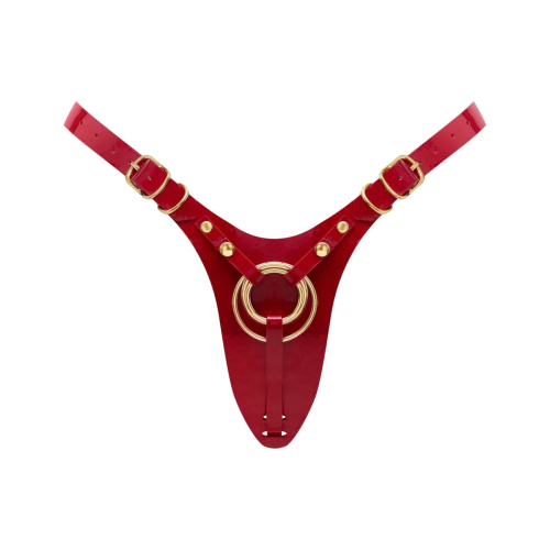Трусики для страпона Strap-On-Me Leatherette Harness Fabulous, One Size - купити в Україні | Секс шоп SEX-SHOP.ua