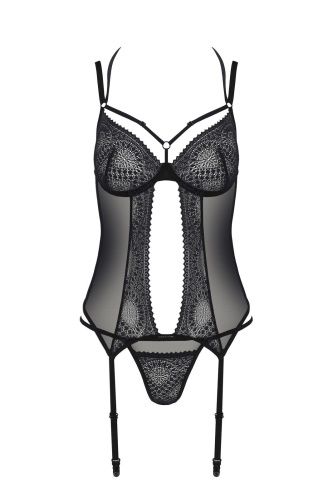 Корсет Passion DROSERA CORSET black, S/M