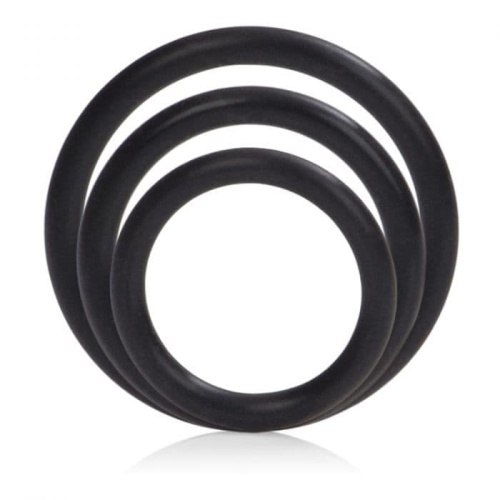 Эрекционные кольца Silicone Support Rings (белый)