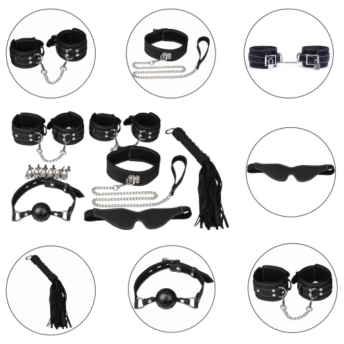Набір БДСМ аксесуарів м=Erospace Wild Play Luxury BDSM Set - купити в Україні | Секс шоп SEX-SHOP.ua