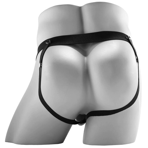 Pipedream - Fetish Fantasy 9in Hollow Squirting Strap On - Страпон полый, 22.8х5.2 см (телесный)