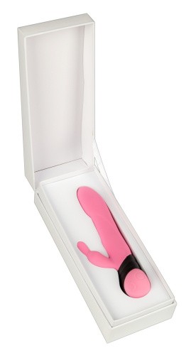 Adrien Lastic Mini Bonnie вибратор кролик с вращением ствола и 10 режимами вибрации, 18.4х3.1 см