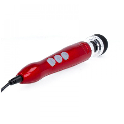 Doxy Number 3 Candy Red очень мощный вибратор микрофон в металлическом корпусе, 28х4.5 см (красный)