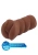 Bangers Super Wet Travel Beaver - реалистичный мастурбатор 13,5х1см (коричневый)