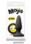NS Novelties Mojis Plug #OMG Medium - средняя анальная пробка, 10,5х3,7 см (черный) NS Novelties Mojis Plug #OMG Medium - средняя анальная пробка, 10,5х3,7 см (черный)