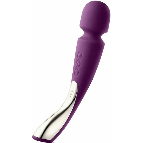 Lelo Smart Wand - Профессиональный большой массажер, 30х6 см (сливовый)