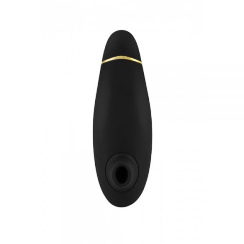 Womanizer Premium - Впечатляющий вакуумный стимулятор клитора, 15.5х5 см (чёрный)