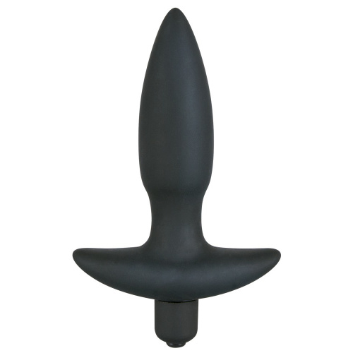 Orion Black Velvet Vibrating Plug Small анальная пробка с вибрацией, 13х2.7 см (S)