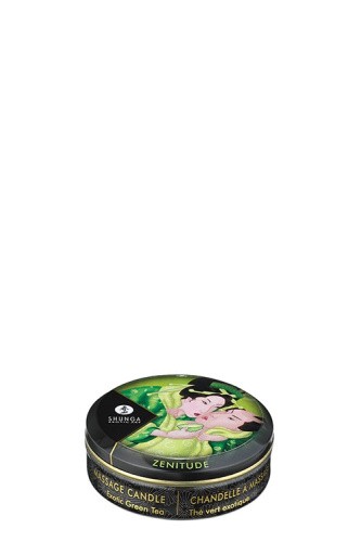 Shunga Massage Candle - Массажная свеча с ароматом зелёного чая, 30 мл