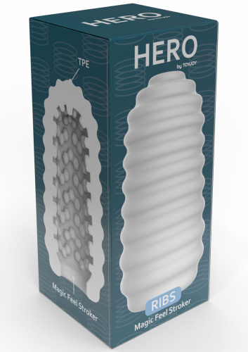 Мастурбатор ToyJoy Hero Medium Ribs - купити в Києві, Україні