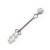 Art of Sex Clit Clamp Royal Pearls - Зажим для клитора, (серебристый)