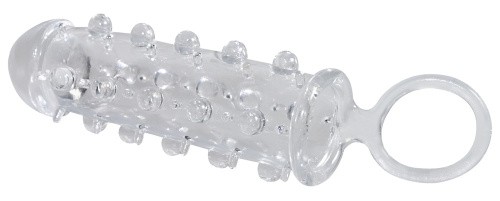 Orion Crystal Skin Hulle - насадка на член, +2 см (прозрачный)