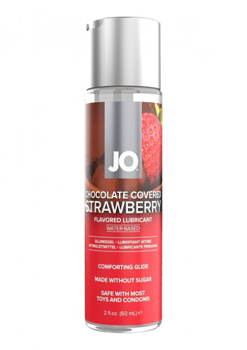 System JO Sweet & Bubbly – Shampagne & Chocolete Covered Strawberry - Набор лубрикантов, 2×60 мл