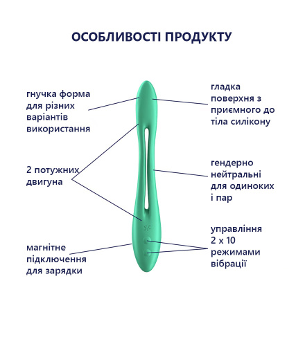 Вибратор Satisfyer Elastic Game
