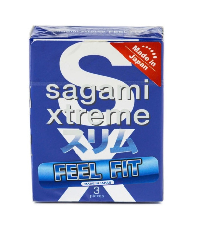 Sagami Xtreme Feel Fit, 3 шт - купити в Києві, Україні