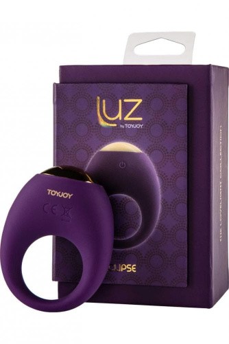 ToyJoy Eclipse Vibrating Cock Ring - виброкольцо, 10х3.3 см (фиолетовый)