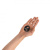 Love To Love Flux Ring Black Onyx - эрекционное кольцо двойное, 3 см. (чёрное)