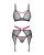 Комплект Obsessive Novenes 3-pcs set, XL/2XL Комплект Obsessive Novenes 3-pcs set, XL/2XL