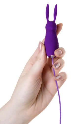 Toyfa A-Toys Bunny - Виброяйцо, 6,3 см (фиолетовый)