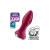 Satisfyer Rotator Plug 2+ - Анальна пробка з обертанням, 12.8х3.6 см (червоний) - купити в Києві, Україні