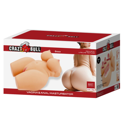 Мастурбатор торс Crazy Bull Grace - купити в Україні | Секс шоп SEX-SHOP.ua